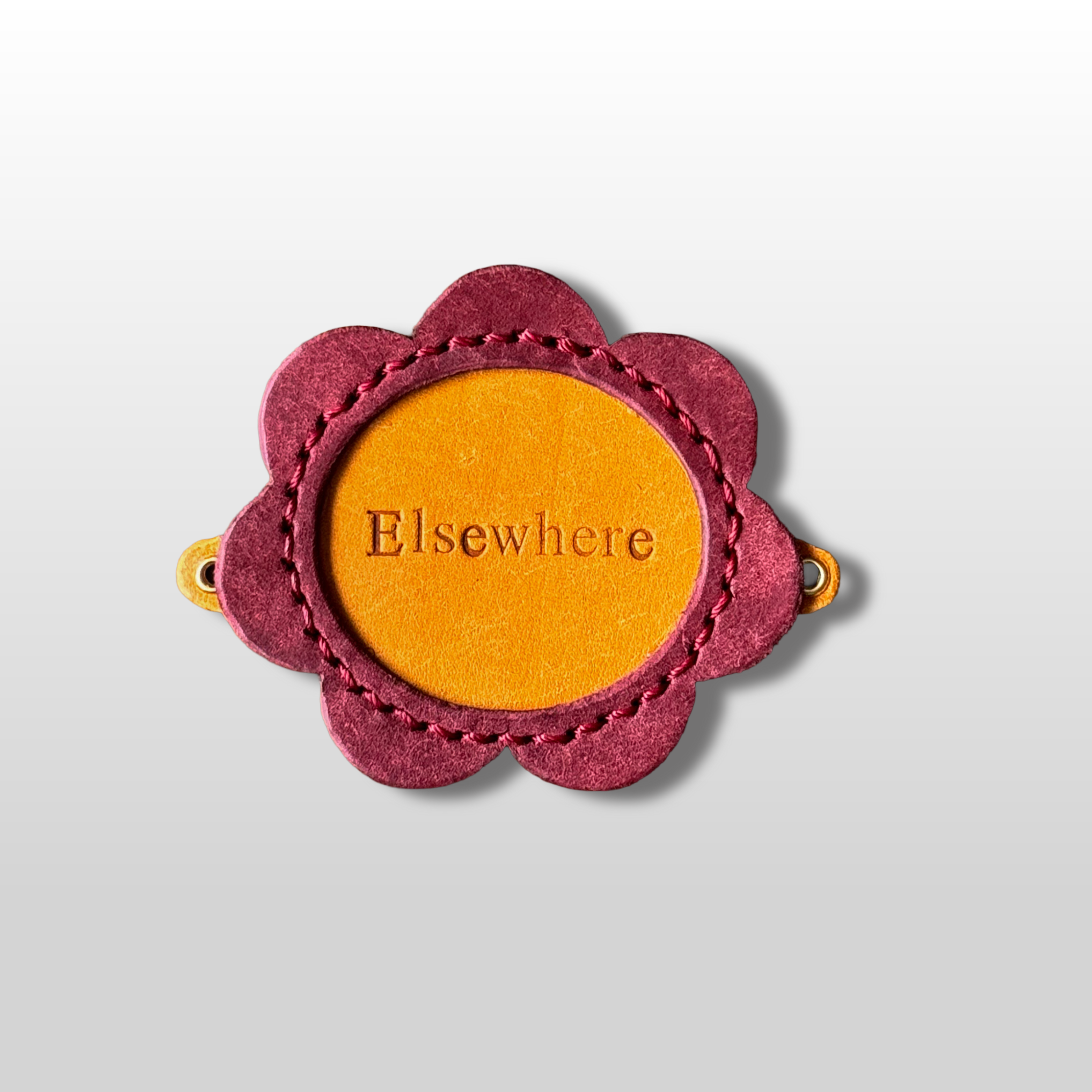 Personalised flower charm